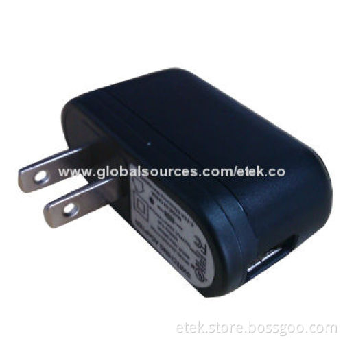 Specialize in USB MID, Mobile Charger, 5V/1A with UL, PSE and FCC Marks